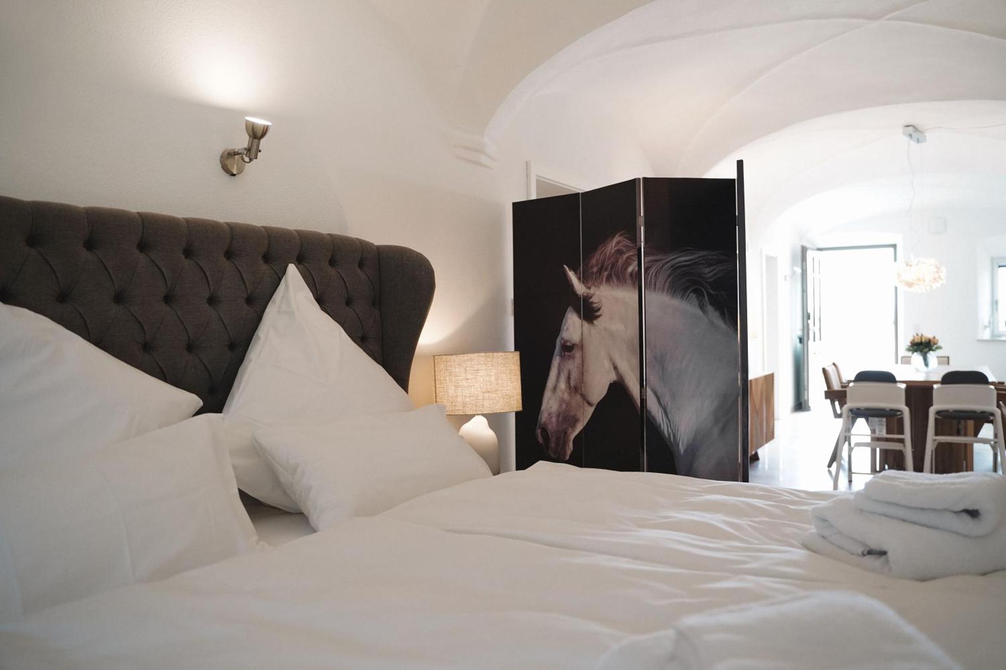 Black Horse Family Apartment - Barrierearm - Pfotenglueck - Familienzeit By Loewenherz Homes Stephanskirchen Eksteriør bilde